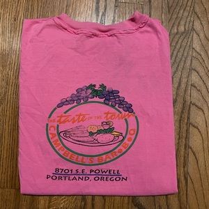 Single stitch vintage tee Portland, OR. Barbie pink! Vintage Barbie! 🩷
